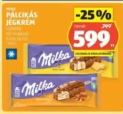 ALDI Milka Pálcikás Jégkrém ajánlat