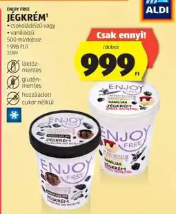 ALDI ENJOY FREE JÉGKRÉM ajánlat