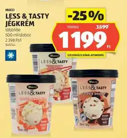ALDI Mucci Less & Tasty Jégkrém ajánlat