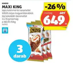ALDI KINDER Maxi King ajánlat