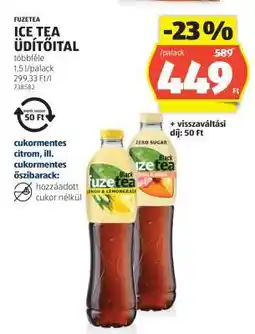 ALDI Fuzetea Ice Tea ajánlat