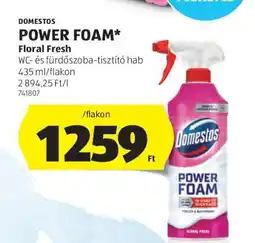 ALDI DOMESTOS POWER FOAM* Floral Fresh ajánlat