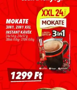 CBA Mokate 3in1, 2in1 XXL Instant Kávék ajánlat