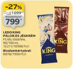 Auchan LEDO KING PÁLCIKÁS JÉGKRÉM ajánlat
