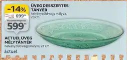 Auchan Üveg desszertes tányér ajánlat
