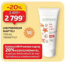 Auchan UW PREMIUM NAPTEJ ajánlat