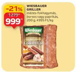Auchan WIESBAUER GRILLER ajánlat