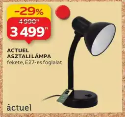 Auchan ACTUEL ASZTALI LÁMPA ajánlat