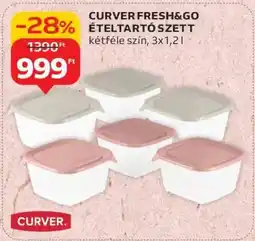 Auchan CURVER FRESH&GO ÉTELTARTÓ SZETT ajánlat