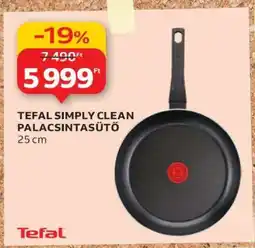 Auchan TEFAL SIMPLY CLEAN PALACSINTASÜTŐ ajánlat