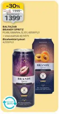 Auchan BALTAZAR BRANDY SPRITZ ajánlat