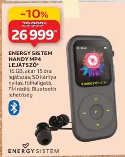 Auchan ENERGY SISTEM HANDY MP4 LEJÁTSZÓ ajánlat