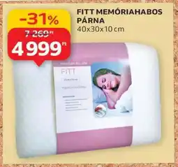 Auchan FITT MEMÓRIAHABOS PÁRNA ajánlat
