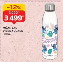 Auchan MŰANYAG VIZES KULACS ajánlat
