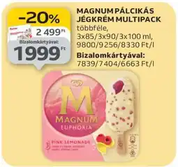Auchan Magnum Pálcikás Jégkrém Multipack ajánlat