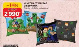 Auchan MINECRAFT MINTÁS DÍSZPÁRNA ajánlat