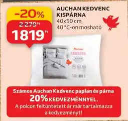 Auchan Auchan Kedvenc Kispárna ajánlat