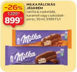 Auchan Milka Pálcikás Jégkrém ajánlat