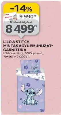 Auchan LILO & STITCH MINTÁS ÁGYNEMŰHUZAT-GARNITÚRA ajánlat
