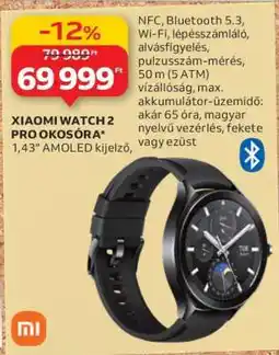 Auchan XIAOMI WATCH 2 PRO OKOSÓRA ajánlat