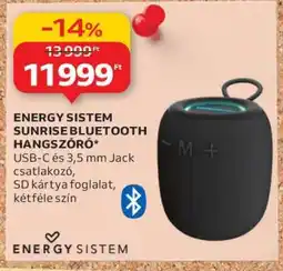 Auchan ENERGY SISTEM SUNRISE BLUETOOTH HANGSZÓRÓ ajánlat