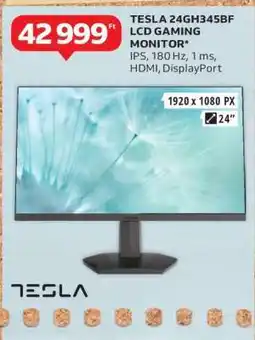 Auchan TESLA 24GH345BF LCD GAMING MONITOR ajánlat