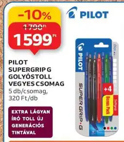 Auchan PILOT SUPERGRIP G GOLYÓSTOLL VEGYES CSOMAG ajánlat