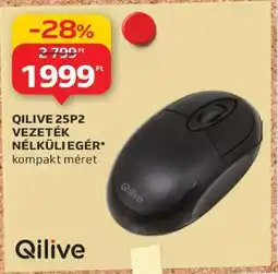 Auchan QILIVE 25P2 VEZETÉK NÉLKÜLI EGÉR ajánlat