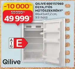 Auchan QILIVE 600157060 EGYAJTÓS HŰTŐSZEKRÉNY ajánlat