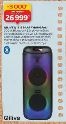 Auchan QILIVE Q1113 PARTYHANGFAL ajánlat