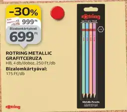Auchan ROTRING METALLIC GRAFITCERUZA ajánlat