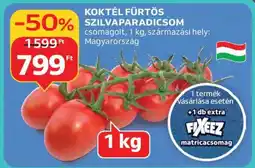 Auchan KOKTÉL FÜRTÖS SZILVAPARADICSOM ajánlat