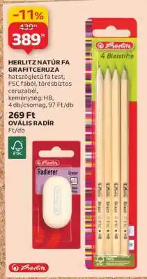 Auchan HERLITZ NATÚR FA GRAFITCERUZA ajánlat