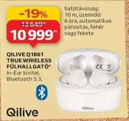 Auchan QILIVE Q1861 TRUE WIRELESS FÜLHALLGATÓ ajánlat
