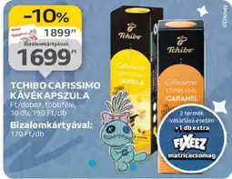 Auchan Tchibo Cafissimo Kávékapszula ajánlat