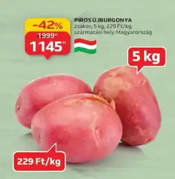 Auchan Piros újburgonya ajánlat