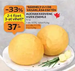 Auchan AUCHAN KEDVENC VIZES ZSEMLE ajánlat