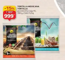 Auchan Tortilla Mexicana Tortilla ajánlat