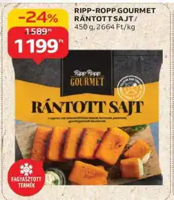 Auchan Ripp-Ropp Gourmet Rántott Sajt ajánlat
