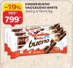 Auchan Kinder Bueno vagy Bueno White ajánlat