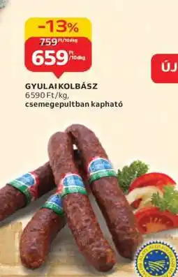 Auchan Gyulai kolbász ajánlat