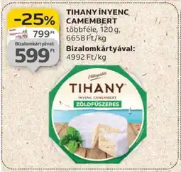 Auchan Tihany Ínyenc Camembert ajánlat