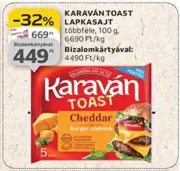 Auchan KARAVÁN TOAST LAPKASAJT ajánlat