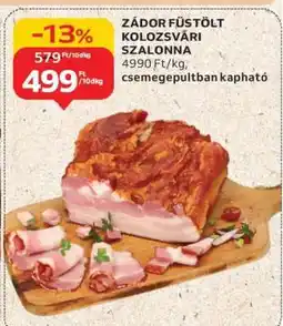 Auchan Zádor Füstölt Kolozsvári Szalonna ajánlat