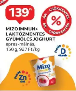 Auchan Mizo Immun+ Laktózmentes Gyümölcsjoghurt ajánlat