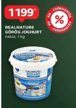 Auchan Realnature görög joghurt ajánlat