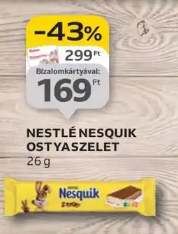 Auchan NESTLÉ NESQUIK OSTYASZELET ajánlat