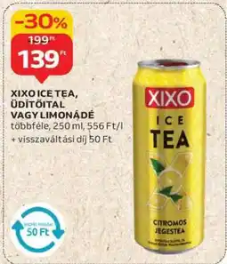 Auchan XIXO ICE TEA, ÜDÍTŐITAL VAGY LIMONÁDÉ ajánlat