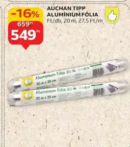 Auchan Auchan Tipp Alumínium Fólia ajánlat