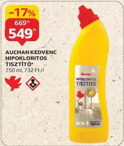 Auchan AUCHAN KEDVENC HIPOKLORITOS TISZTÍTÓ ajánlat